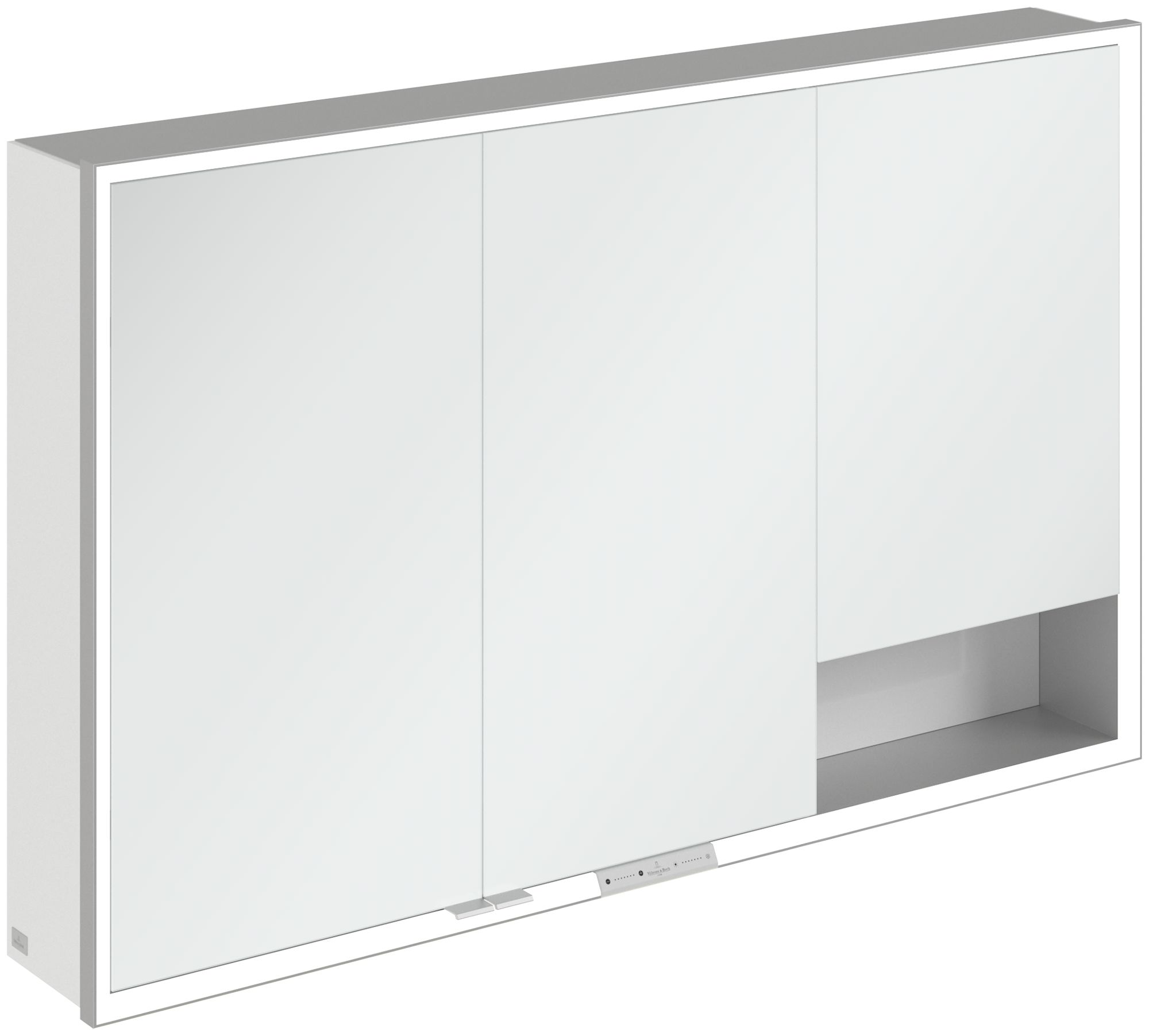 Darmowa Dostawa - Szafka 120x16.8x75 cm z lustrem biała Villeroy & Boch My View+ A48112VE