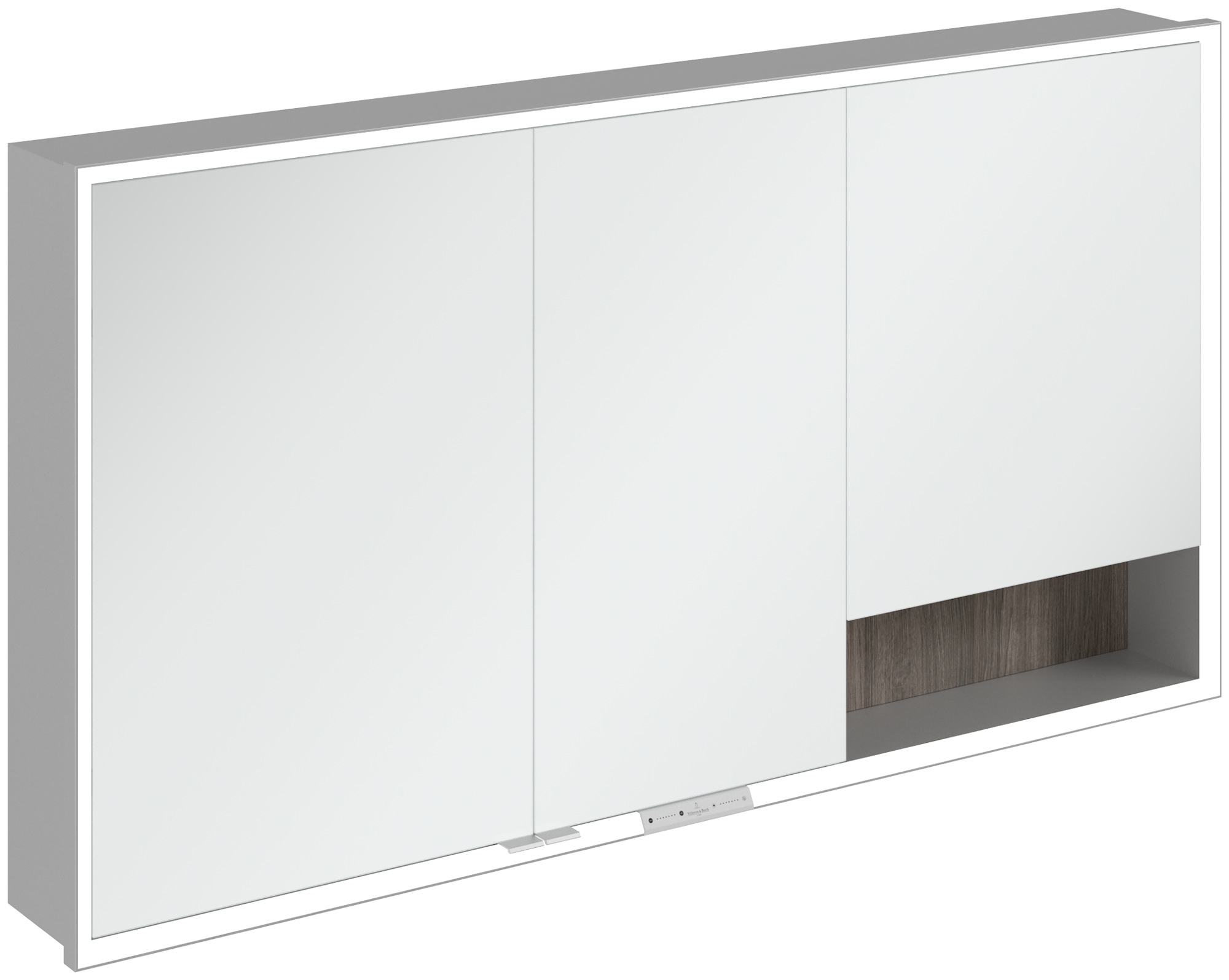 Darmowa Dostawa - Szafka 140x16.8x75 cm z lustrem dąb Villeroy & Boch My View+ A48214RK