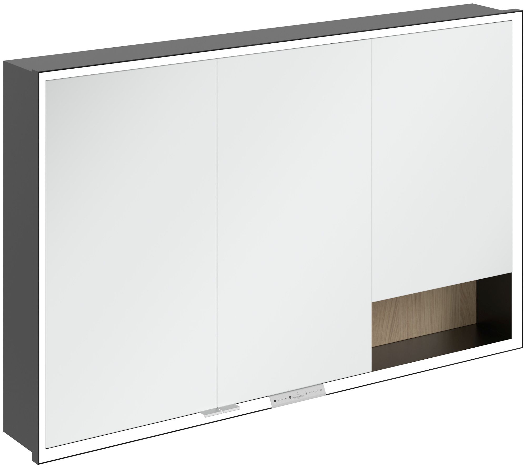 Darmowa Dostawa - Szafka 120x16.8x75 cm z lustrem dąb Villeroy & Boch My View+ B48212VJ