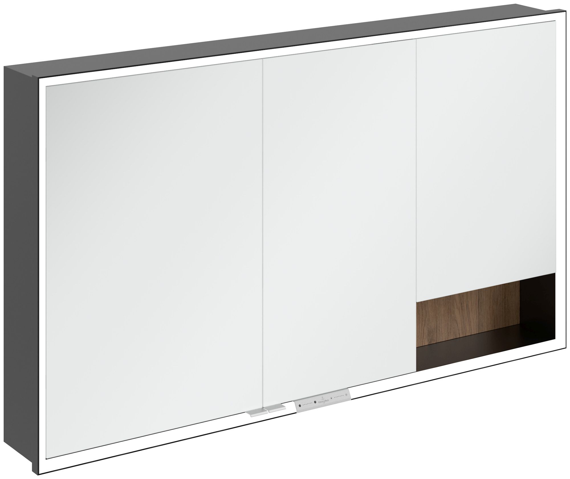 Darmowa Dostawa - Szafka 130x16.8x75 cm z lustrem dąb Villeroy & Boch My View+ B48213RK