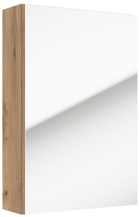 Darmowa Dostawa - Szafka 40x15x60 cm z lustrem dąb Defra Salsa 242E04003