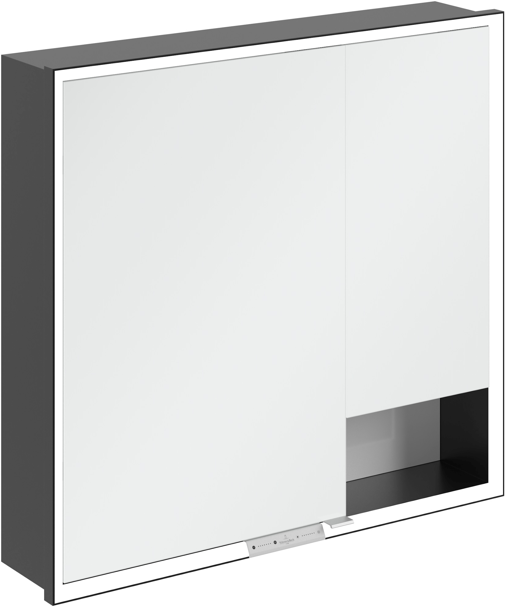 Darmowa Dostawa - Szafka 80x16.8x75 cm z lustrem biała Villeroy & Boch My View+ B48280VE