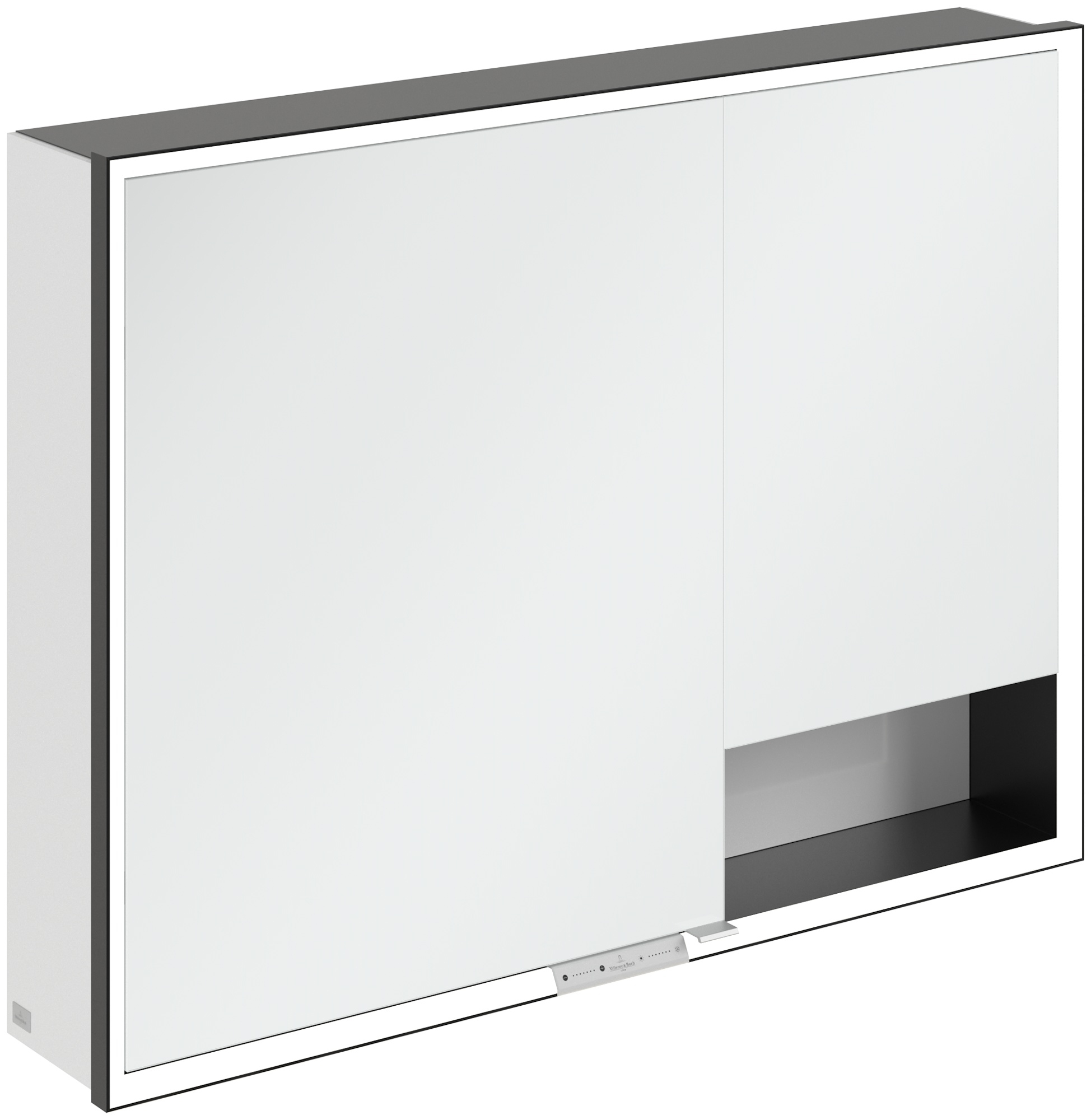 Darmowa Dostawa - Szafka 100x16.8x75 cm z lustrem biała Villeroy & Boch My View+ B48110VE