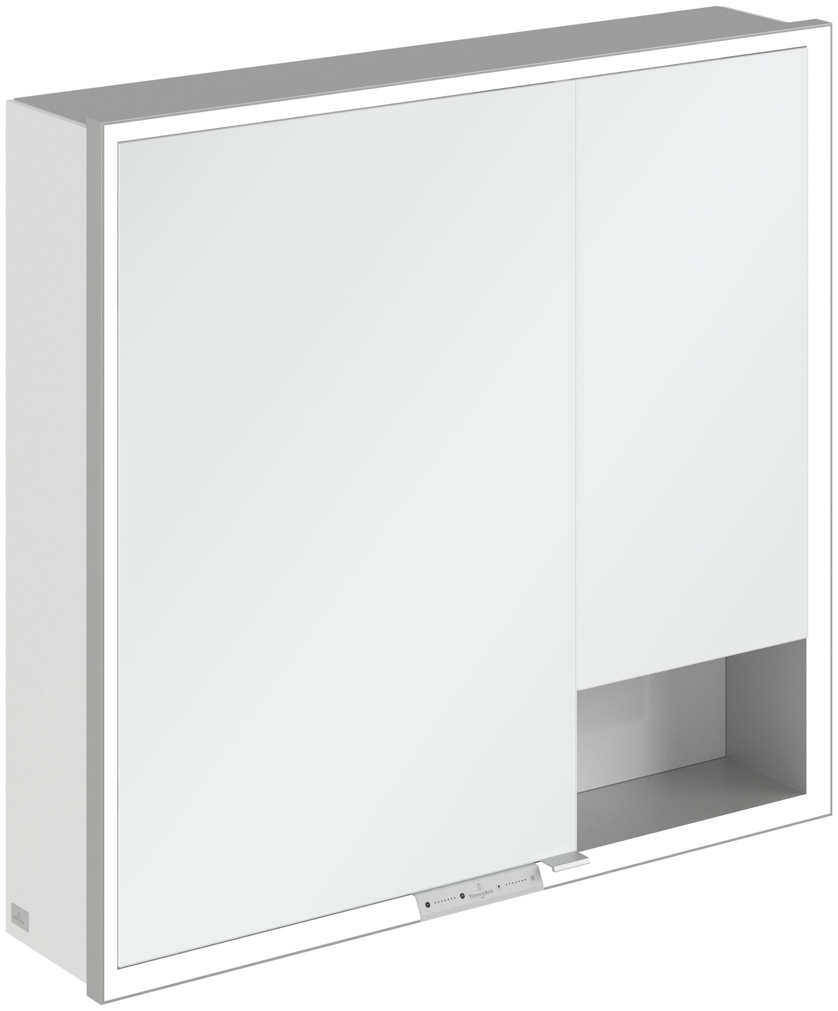 Darmowa Dostawa - Szafka 80x16.8x75 cm z lustrem biała Villeroy & Boch My View+ A48180VE
