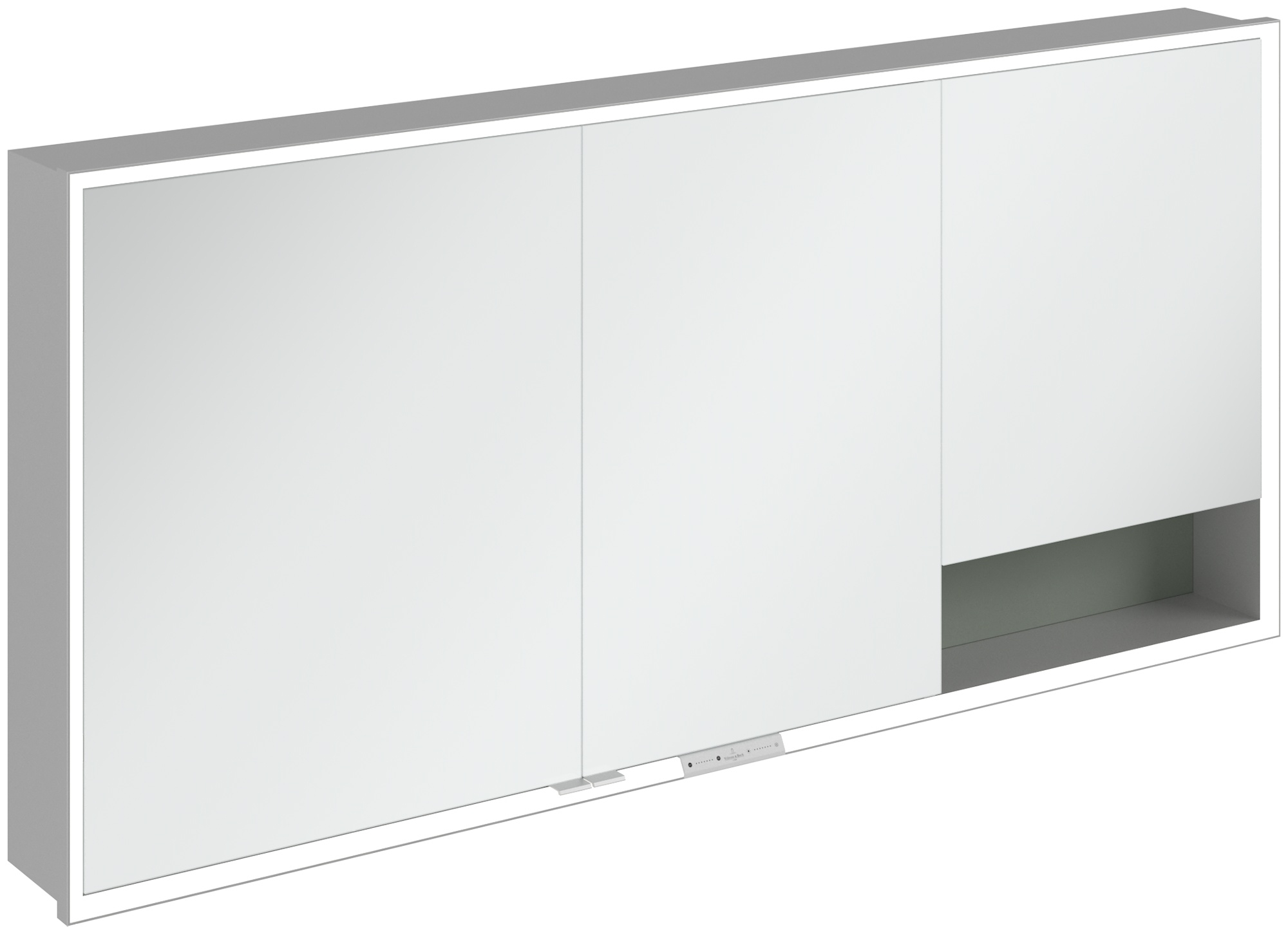 Darmowa Dostawa - Szafka 160x16.8x75 cm z lustrem zielona Villeroy & Boch My View+ A48216AF