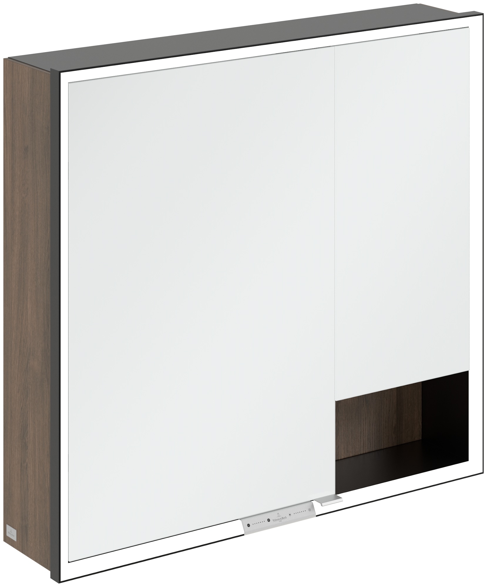 Darmowa Dostawa - Szafka 80x16.8x75 cm z lustrem dąb Villeroy & Boch My View+ B48180VH