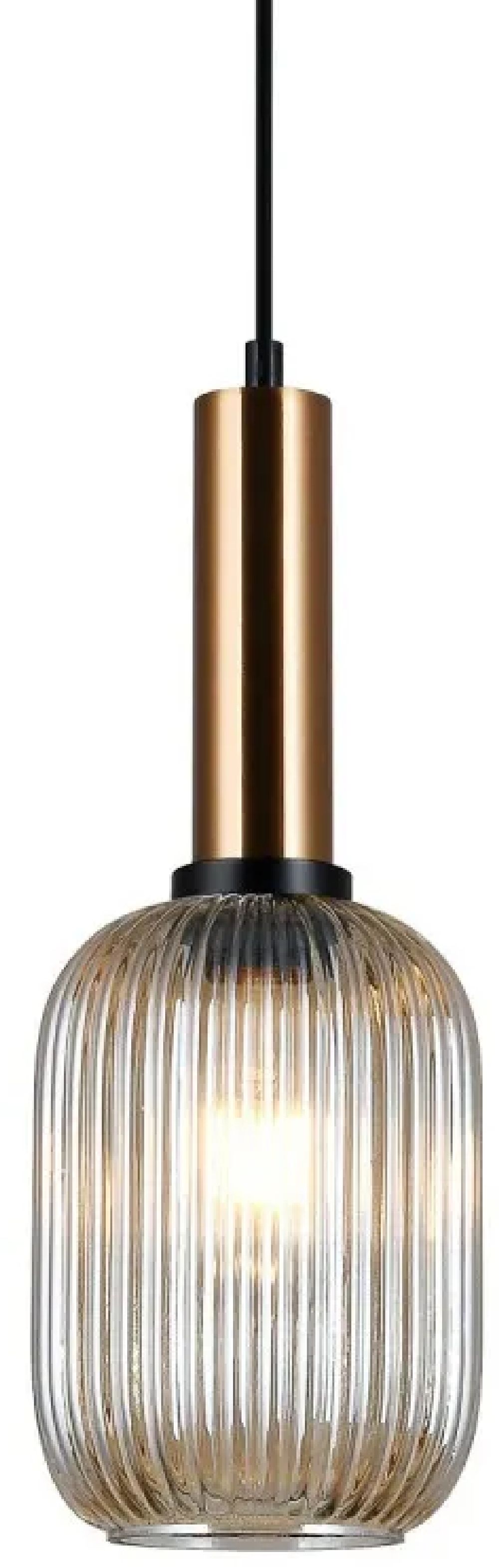 Darmowa Dostawa - Lampa wisząca 1x40 W mosiądz Italux Antiola PND55881MBROAMB