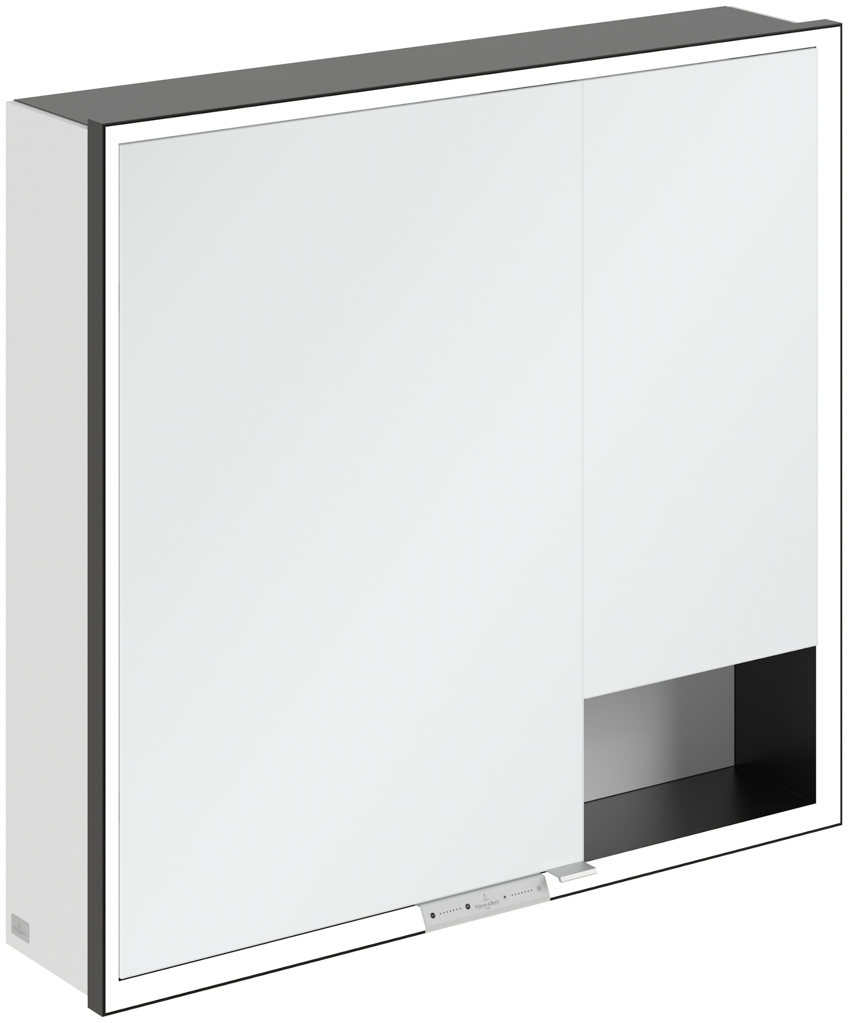 Darmowa Dostawa - Szafka 80x16.8x75 cm z lustrem biała Villeroy & Boch My View+ B48180VF
