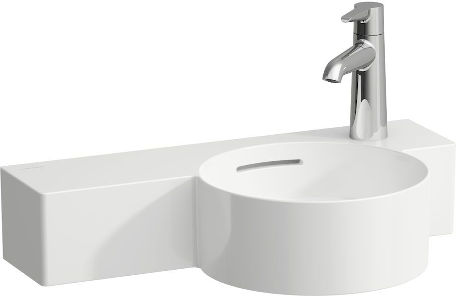Darmowa Dostawa - Umywalka 55x31.5 cm okrągła ścienna biała Laufen Val H8152840001091