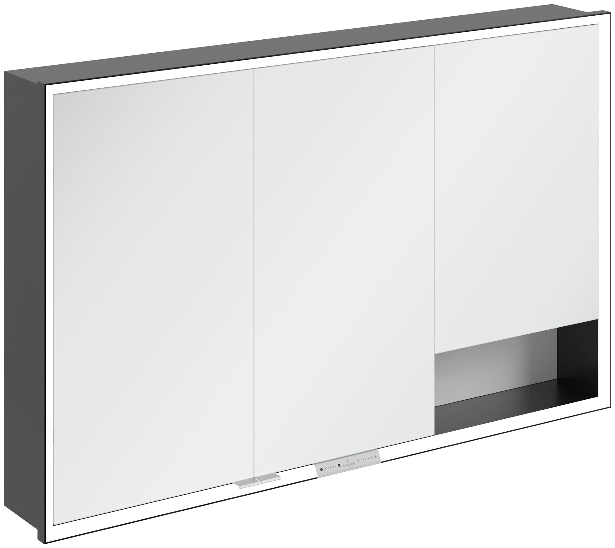 Darmowa Dostawa - Szafka 120x16.8x75 cm z lustrem biała Villeroy & Boch My View+ B48212VF