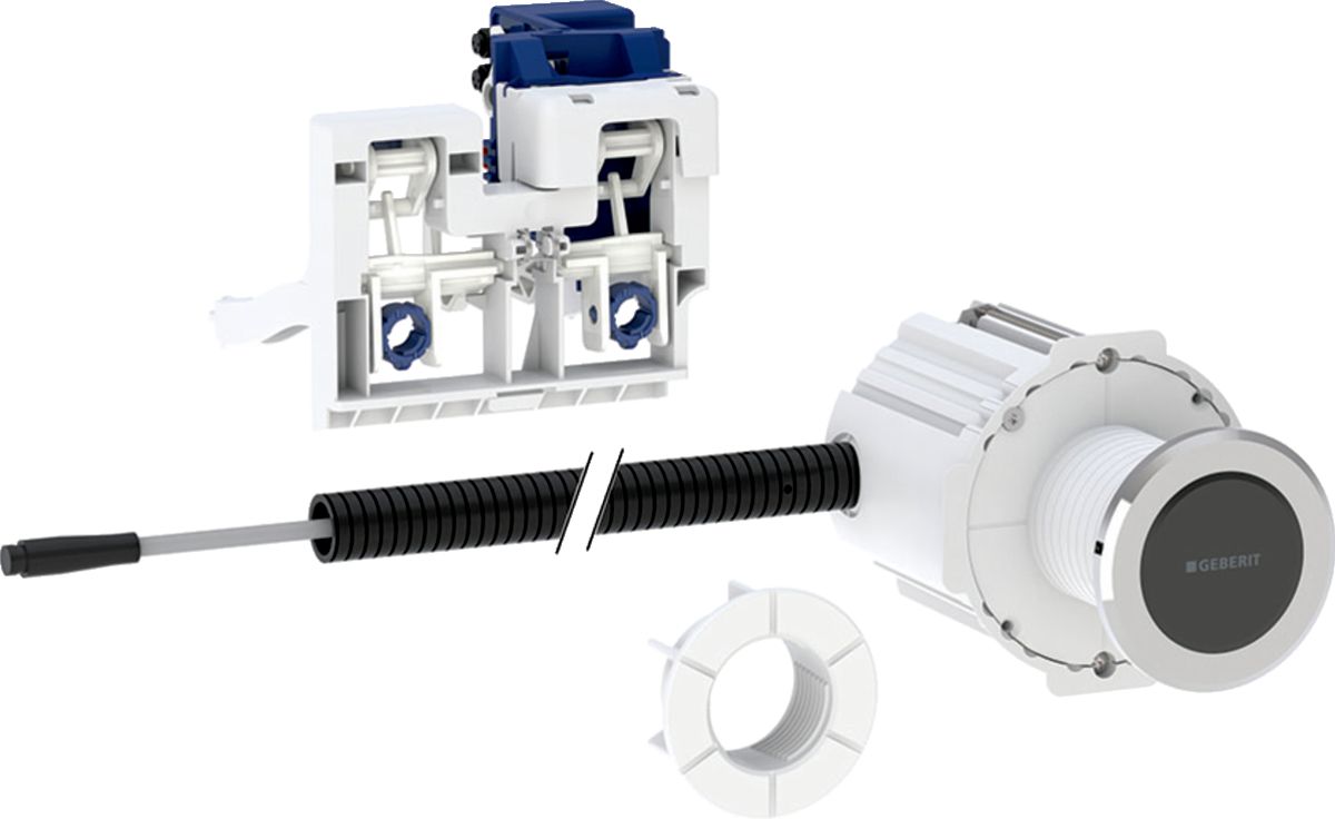 Darmowa Dostawa - Mechanizm przycisku do wc Geberit Omega 115956SN6