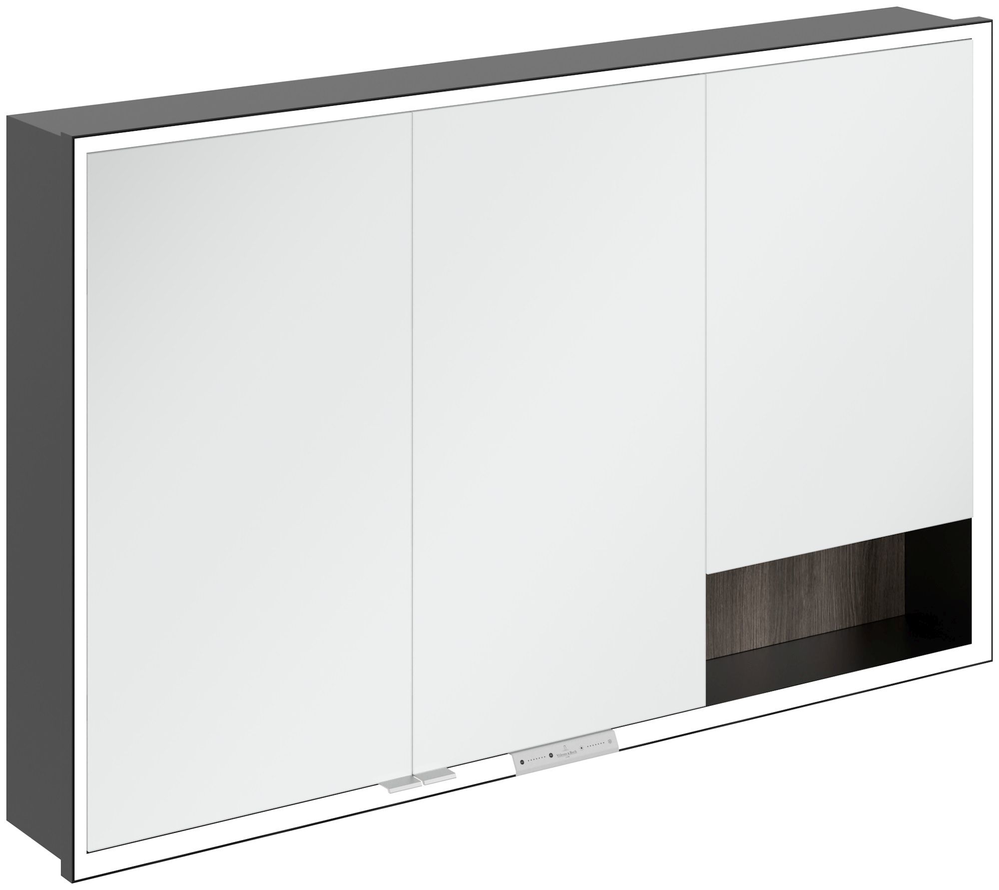Darmowa Dostawa - Szafka 120x16.8x75 cm z lustrem dąb Villeroy & Boch My View+ B48212RK