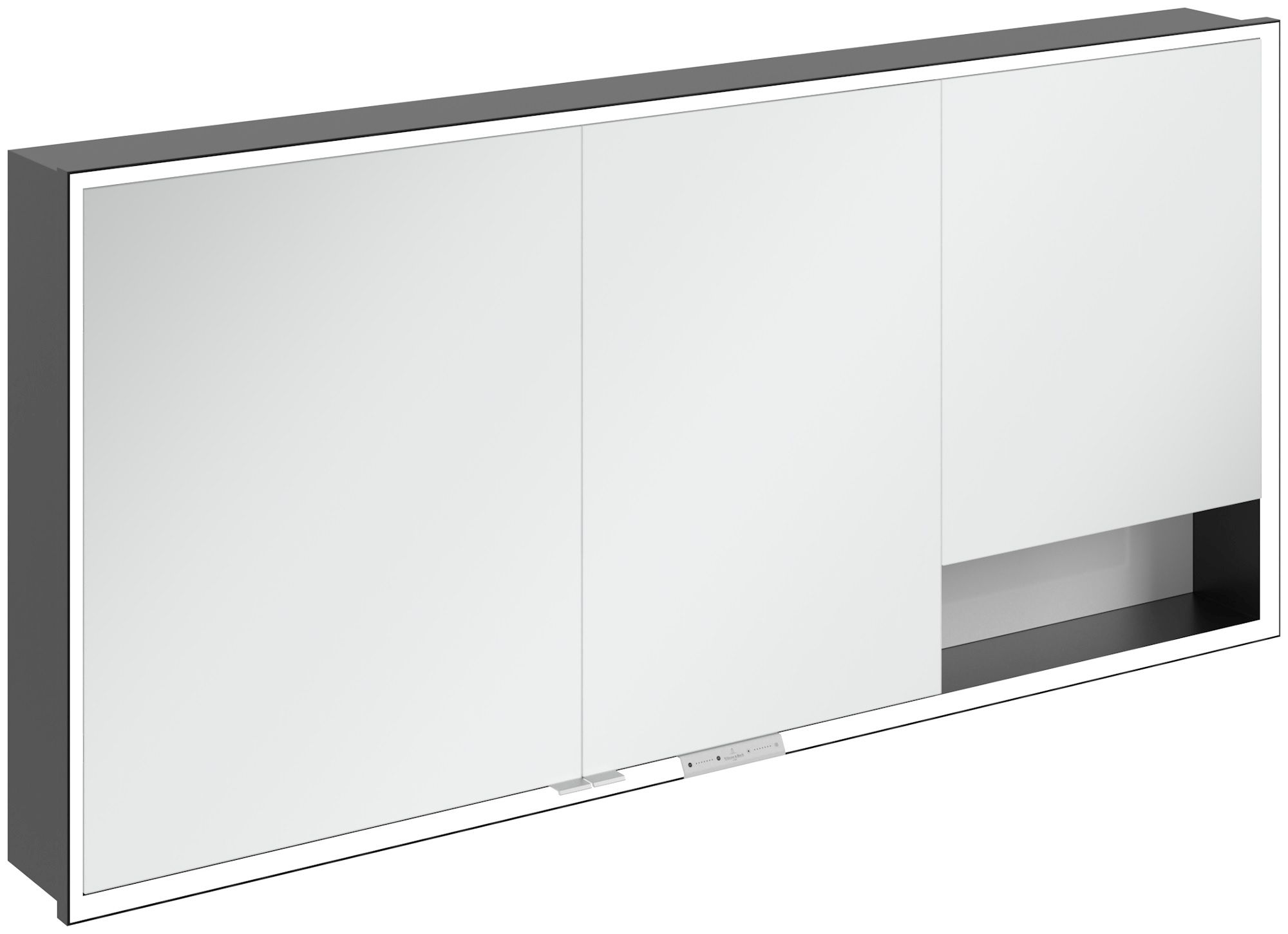 Darmowa Dostawa - Szafka 160x16.8x75 cm z lustrem biała Villeroy & Boch My View+ B48216VF