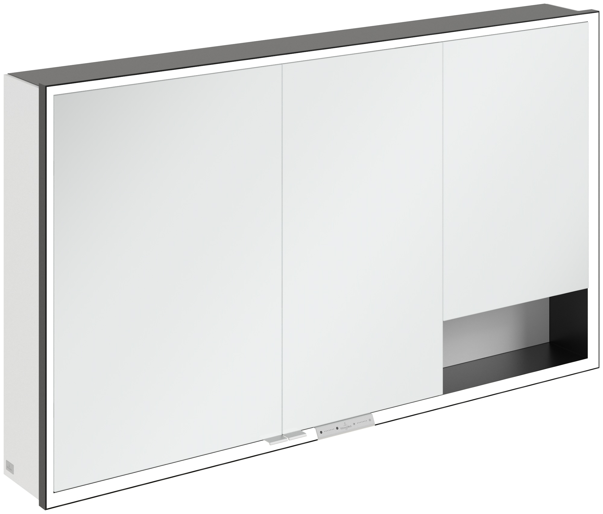 Darmowa Dostawa - Szafka 130x16.8x75 cm z lustrem biała Villeroy & Boch My View+ B48113VF