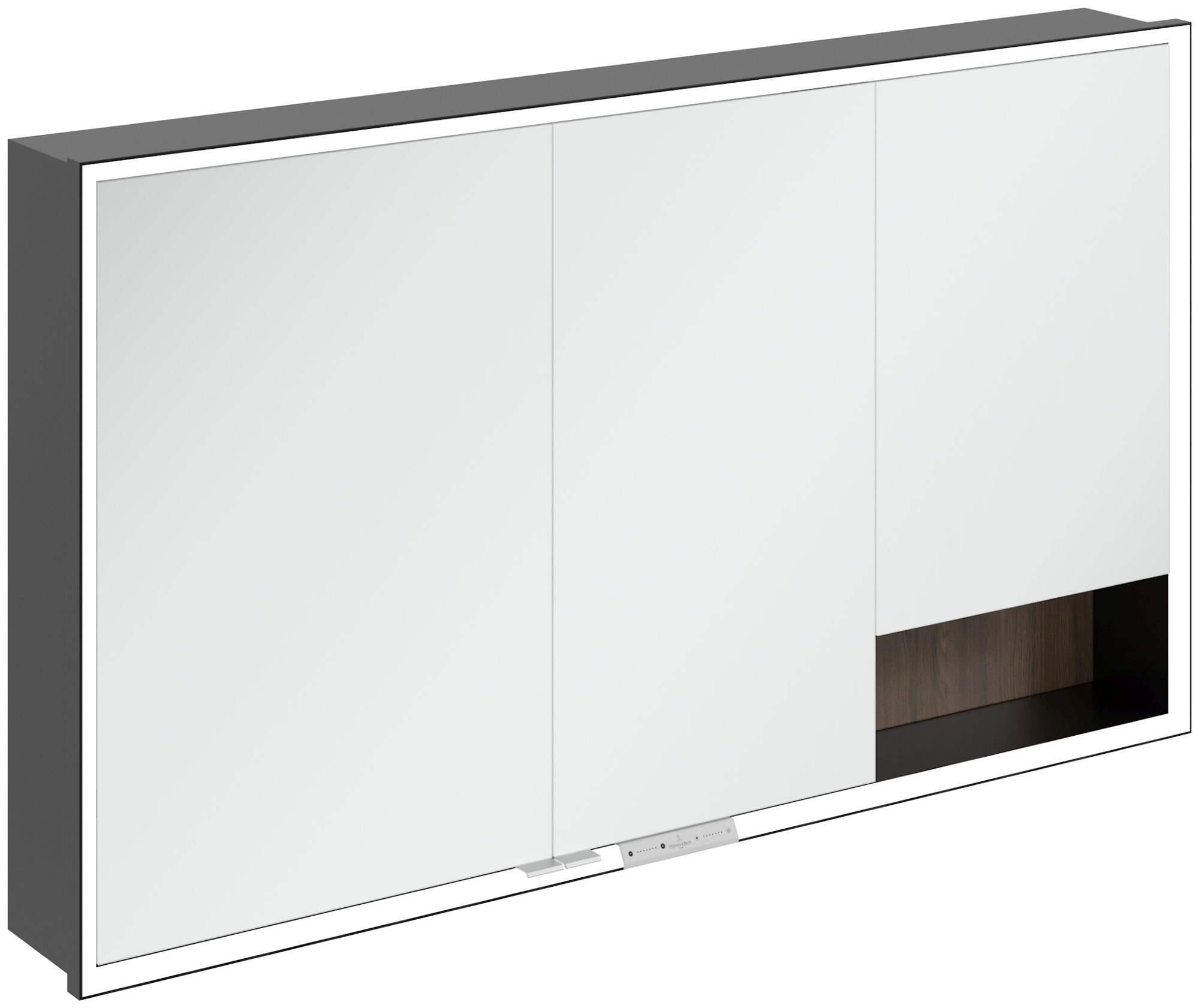 Darmowa Dostawa - Szafka 130x16.8x75 cm z lustrem dąb Villeroy & Boch My View+ B48213VH