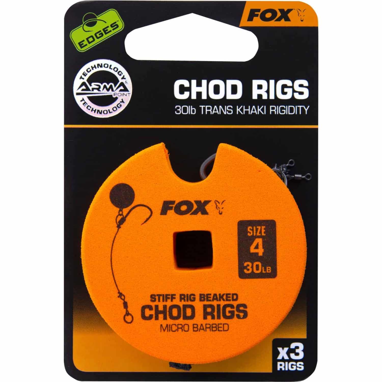 Fox Przypony Karpiowe Armapoint Stiff Chod Rigs nr 4
