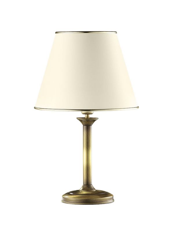 Lampa stołowa Jupiter CLASSIC mosiądz patyna 1xE27x20W IP20 wym:44x27x27cm - 1 szt.