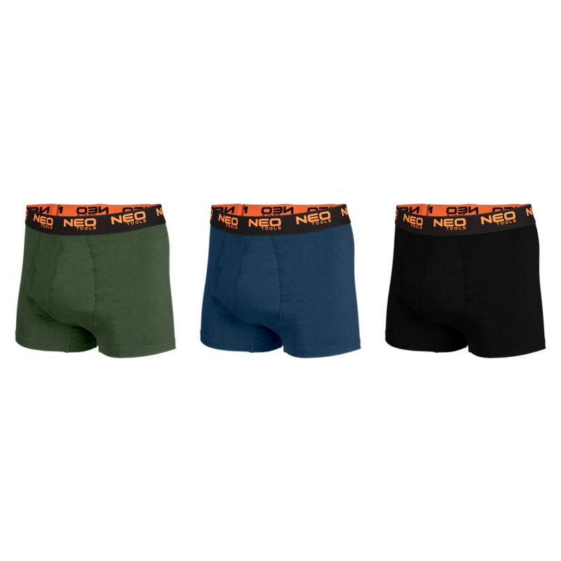Bokserki NEO TOOLS basic 2, 3-pack, rozmiar XL 1 kpl