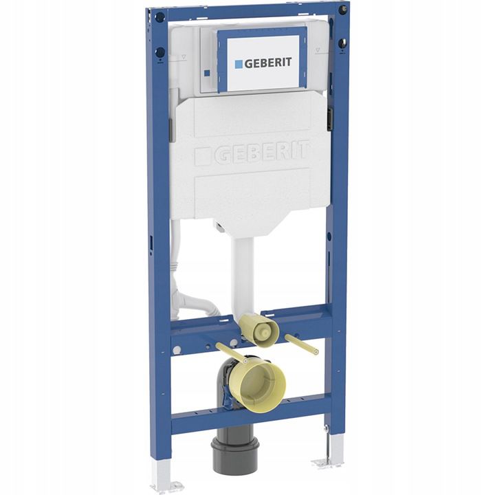 Stelaż podtynkowy Geberit Duofix do wiszących misek WC, 112 cm, ze spłuczką podtynkową Sigma 12 cm 1 szt.