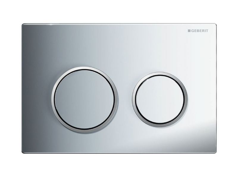 Przycisk spłukujący Geberit Omega20 do WC Omega chrom/błysk/mat 1 szt.