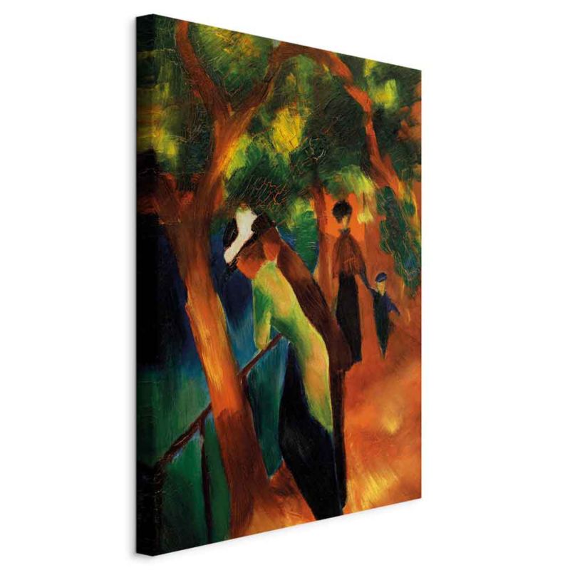 Obraz Artgeist Słoneczna droga 80 x 120 cm flizelina 1 szt