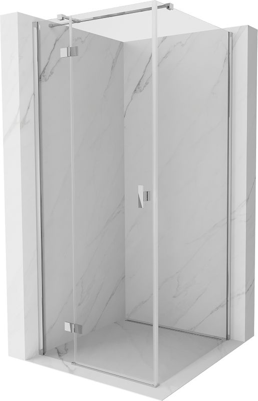 Kabina prysznicowa uchylna Mexen Mist-H transparent 90x90 cm lewa 1 szt