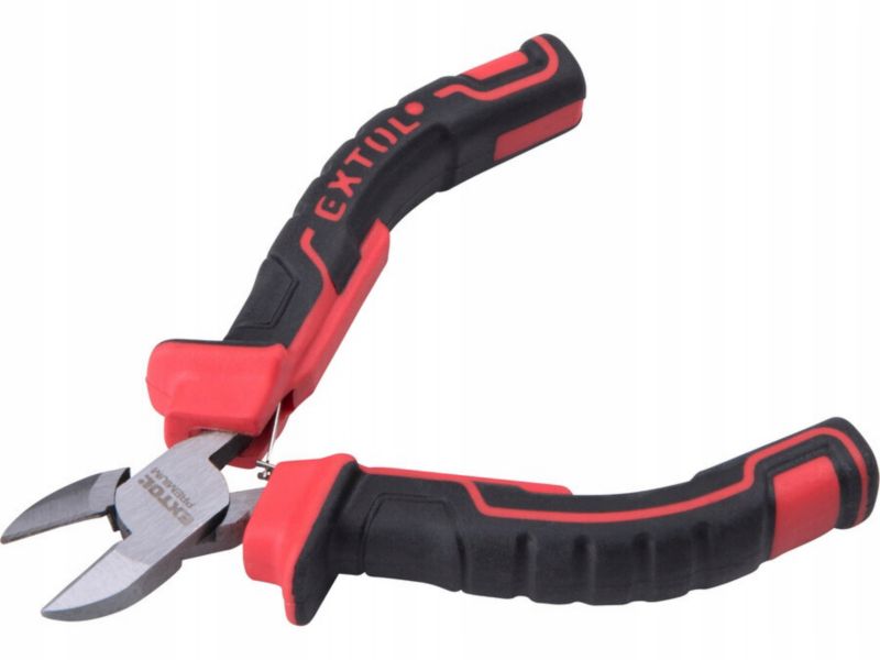 Obcinaczki boczne MINI 115 mm CrV Extol Premium hartowane krawędzie tnące 1szt