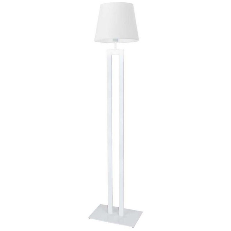 Lampa stojąca Volta Light Factory podłogowa z abażurem biały/biały stożek MONO 1 szt.