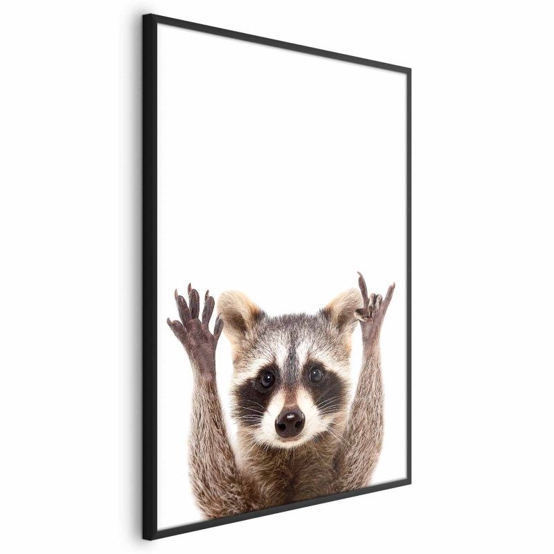 Plakat Artgeist Szop 21x30 cm z ramą czarną 1 szt