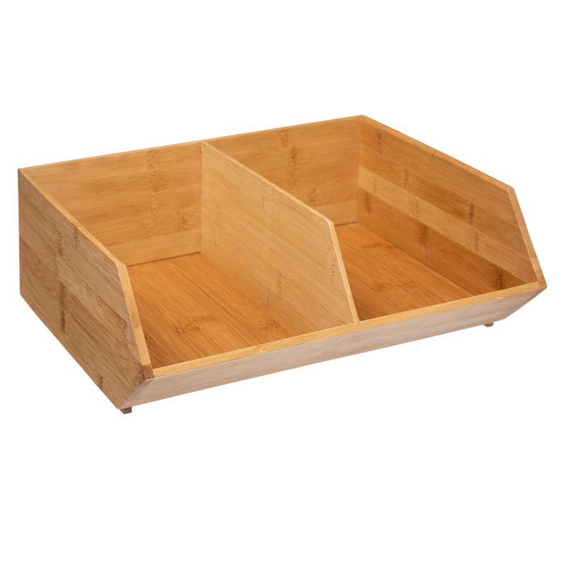 Duży organizer bambusowy 5Five Simply Smart brązowy 35 x 12 cm 1 szt.