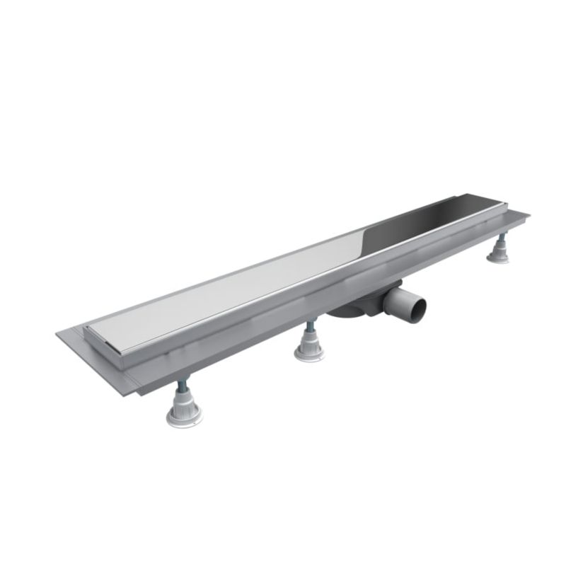 Odpływ liniowy Schedpol Base-Low 90 cm z rusztem STEEL OLSL90/ST-LOW 1 szt.
