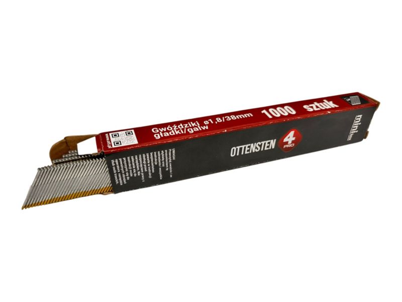 Gwoździe taśmowe 4PRO 1,8 x 38 mm 1000 szt.