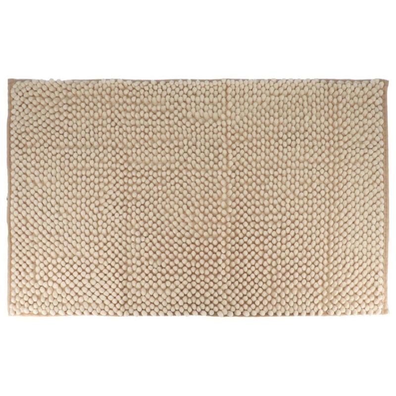 Dywanik łazienkowy Balls Tendance 50x80 cm beżowy 1 szt.