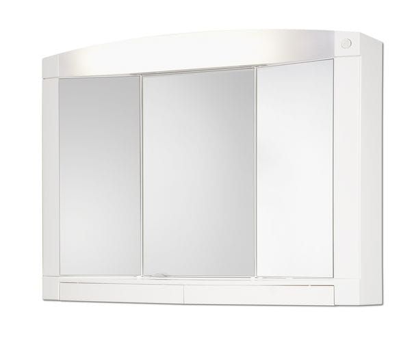 Szafka Domotechnika z lustrem i oświetleniem 76x58x18cm 1szt
