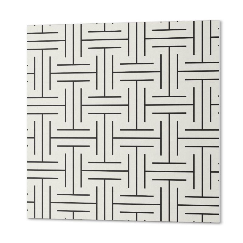 Komplet Kafelków Samoprzylepnych ArtPrintCave 20x20 cm Wzór geometryczny w kratkę 20 szt.