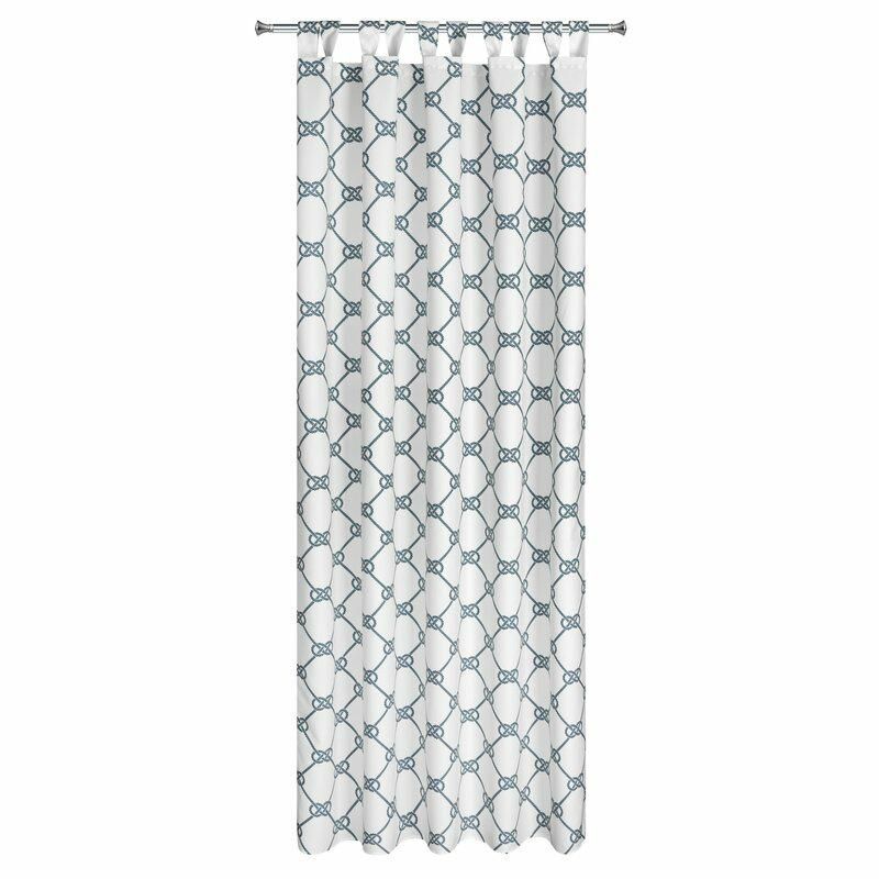 Zasłona ogrodowa Eurofirany 155x220 cm biała węzeł wodoodporna 1 szt.