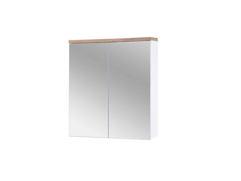 Szafka Comad łazienkowa BALI 840 60 cm biała z lustrem 1 szt