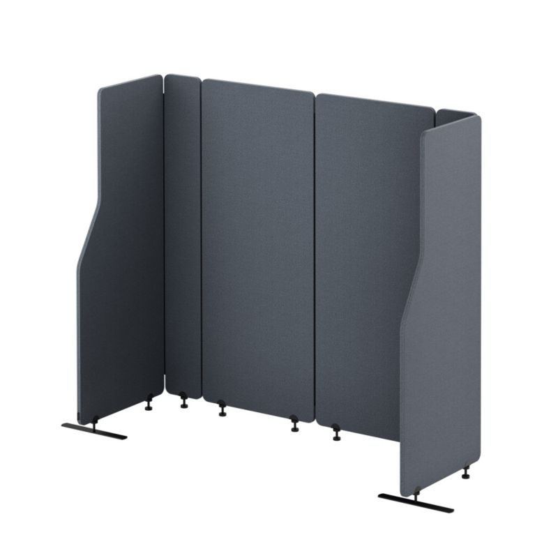 Parawan akustyczny Jan Nowak Sadie Carbon Fog 280 cm 145 cm 1 szt