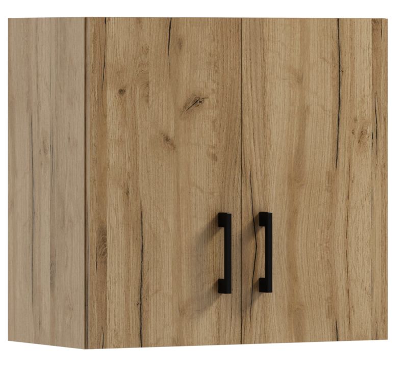 Szafka kuchenna wisząca KG 60 2D dąb Craft złoty 1 szt.