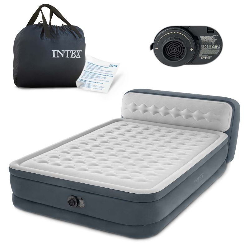 Materac dmuchany Intex 64448ND dwuosobowy z pompką 236x152x86 cm 1szt.