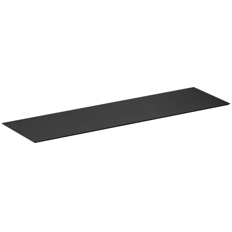 Blat łazienkowy KROFAM kompaktowy 150 cm czarny struktura kamienia 1 szt.