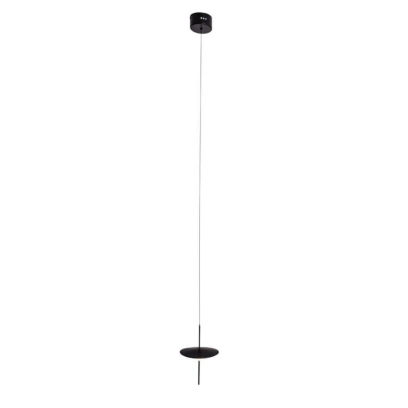 Lampa wisząca Maxlight Cone 2712 czarna industrialna wbudowany LED 12W 1 szt.