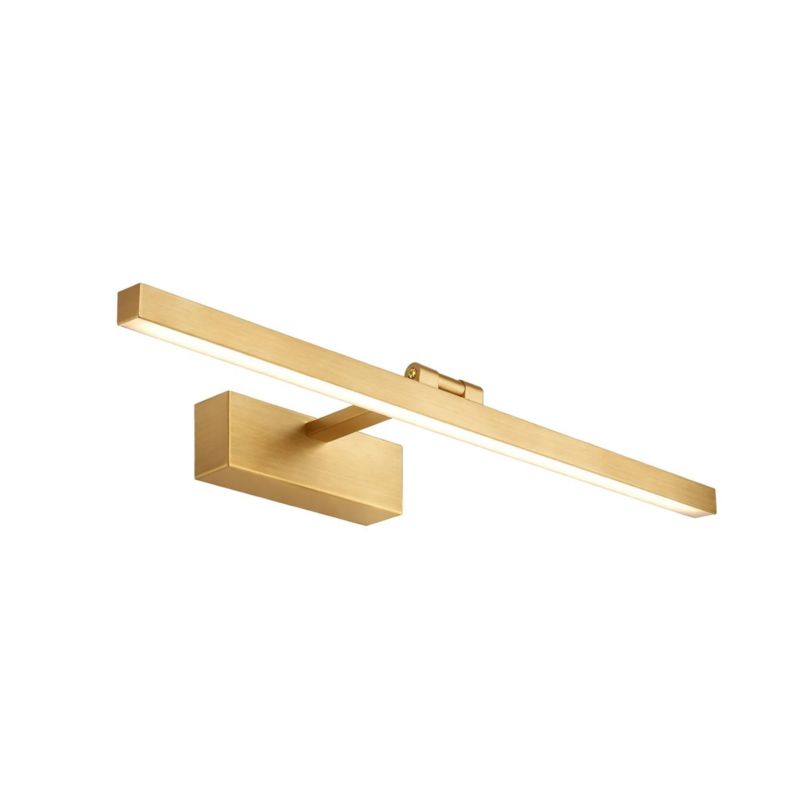 Kinkiet Łazienkowy Toolight App1864-1W 60Cm Led Złoty Szczotkowany 1 Szt