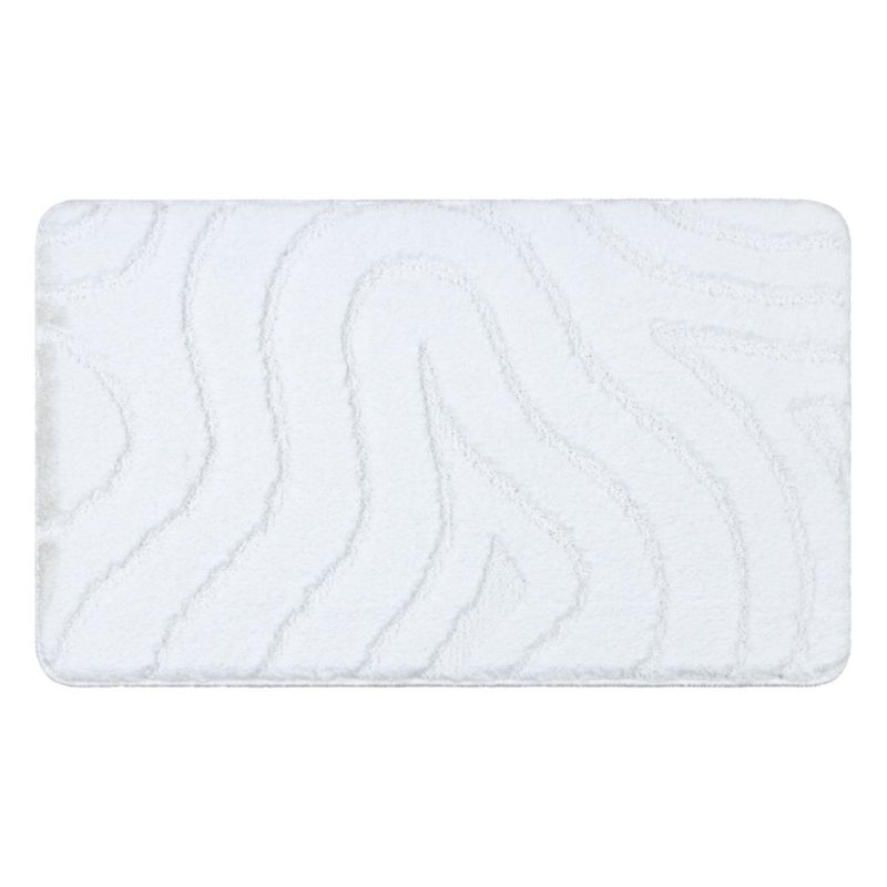 Dywanik łazienkowy Dywaniki łazienkowe RugsX 60x100 cm biały KPL261 1 szt.