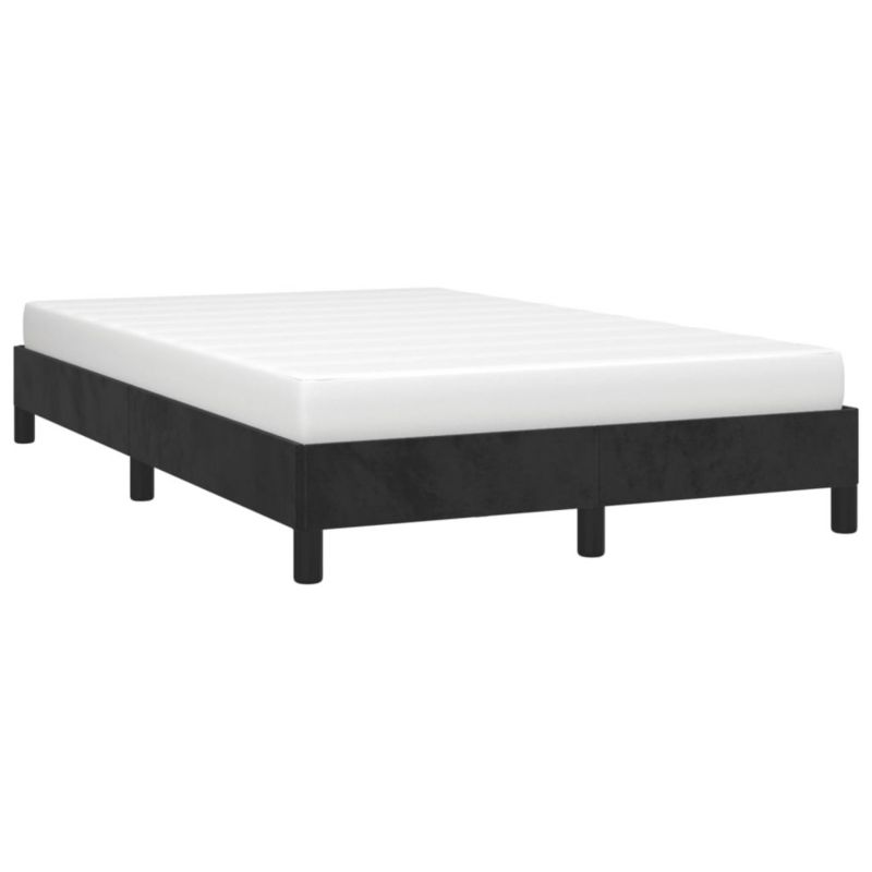 Łóżko tapicerowane WaszeMeble 120x200 cm czarna WM-346966 1 szt.