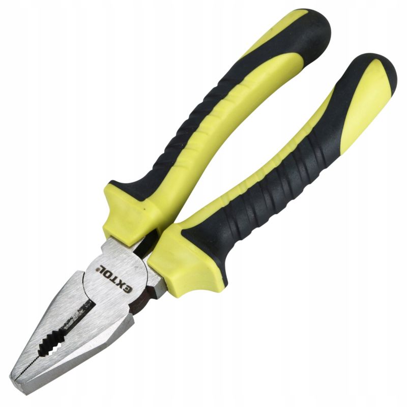 Szczypce uniwersalne 200 mm Extol Craft funkcja cięcia ergonomiczne rękojeści 1szt