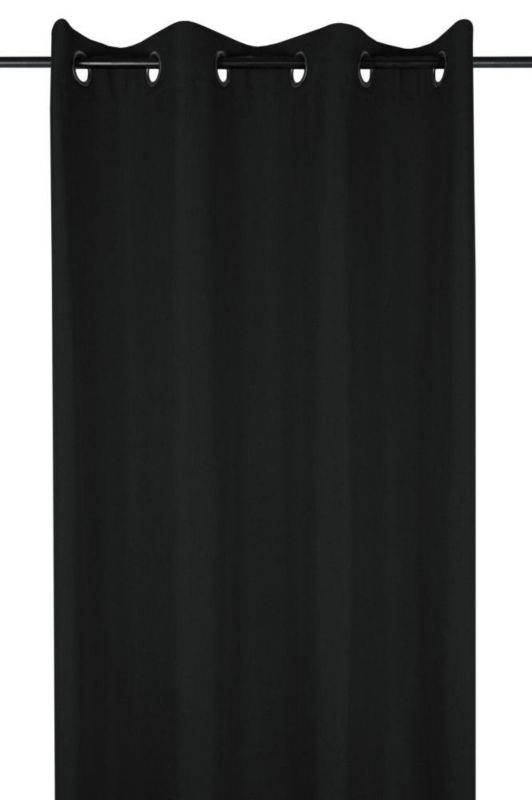 Zasłona gotowa BEA STOF 140x280 cm czarna zaciemniająca 1 szt.