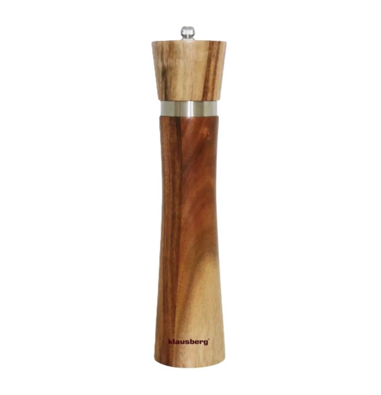 Akacjowy młynek do pieprzu soli 25 cm Klausberg kb-7592 1szt