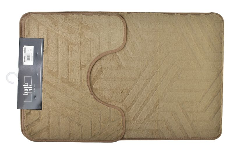 Dywaniki łazienkowe tekstylne MONDEX ZAC Komplet 50x40/50x80 uni 2szt