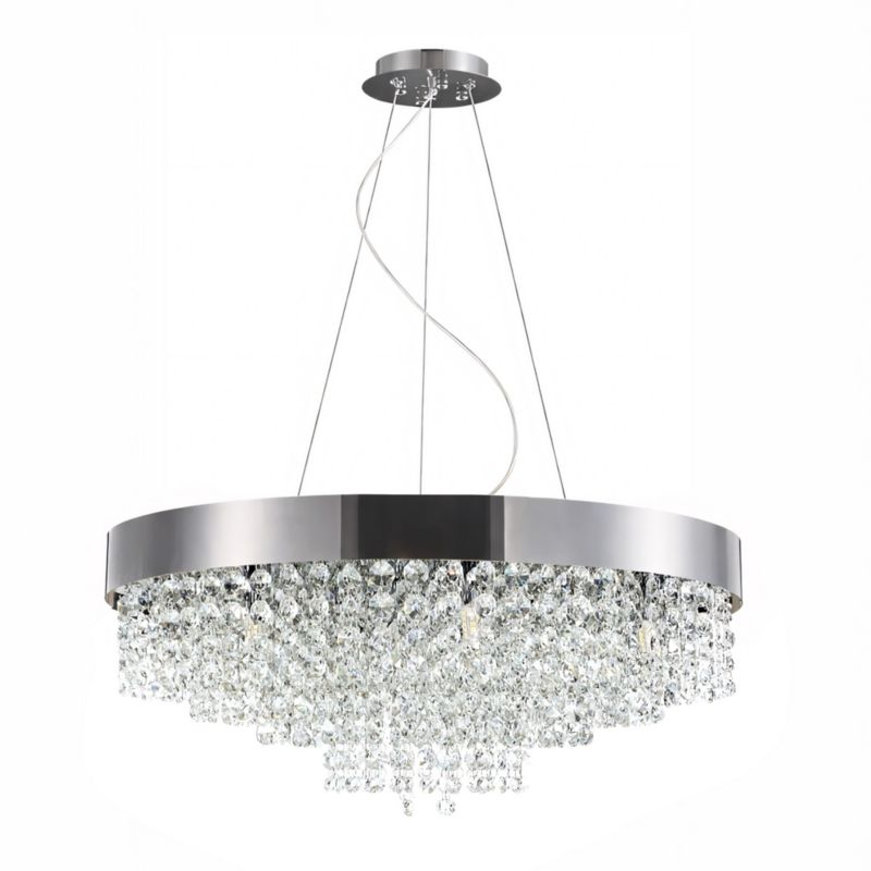 Lampa Sufitowa Wisząca Toolight APP1786-16CP Chrom 1Szt